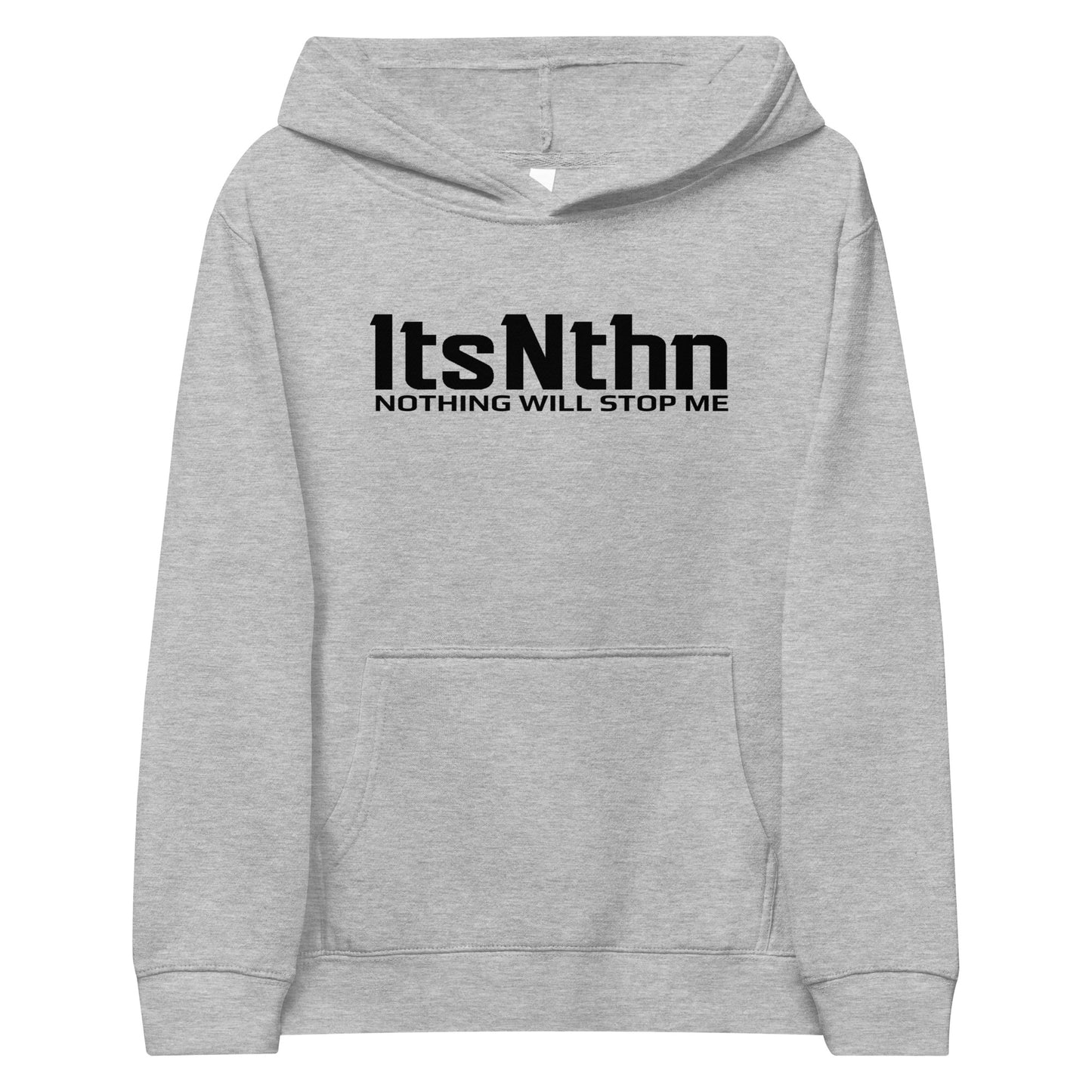 "Origin" Youth hoodie (Black text)