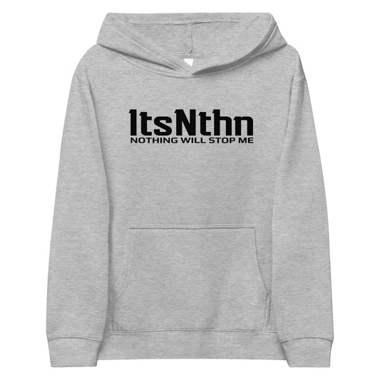 "Origin" Youth hoodie (Black text)