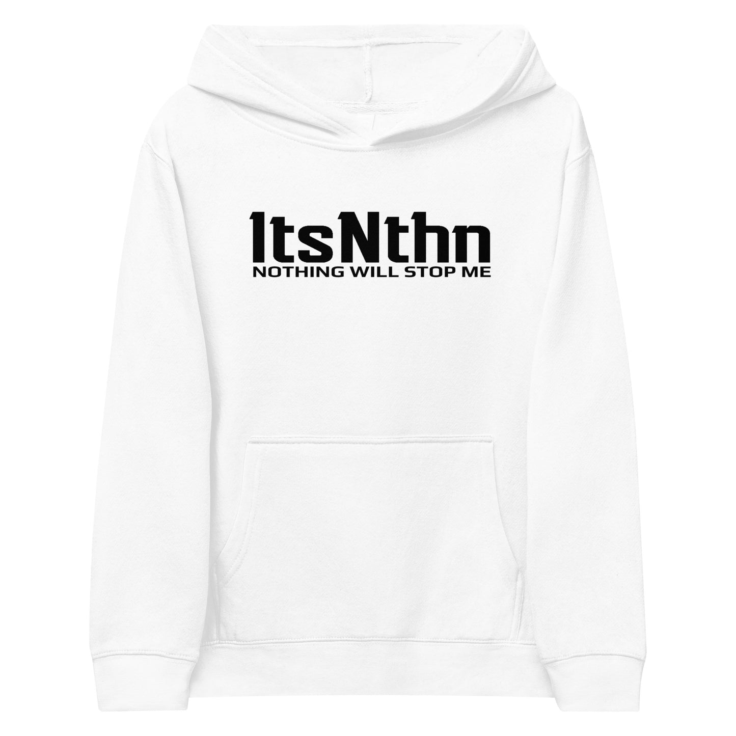 "Origin" Youth hoodie (Black text)